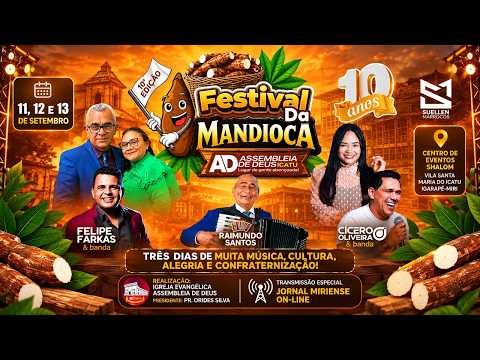 10ª EDIÇÃO DO FESTIVAL DA MANDIOCA NA VILA SANTA MARIA DO ICATU, ZONA RURAL DE IGARAPÉ-MIRI