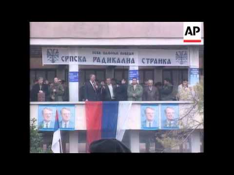 Croatia - Ultra Nationalist Seselj Visits Knin