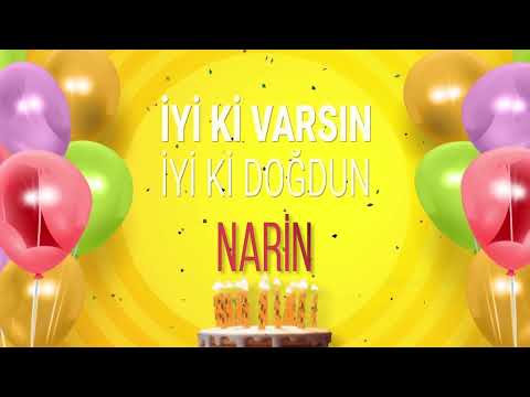 NARİN - İyi ki Varsın İyi ki Doğdun Narin #narin