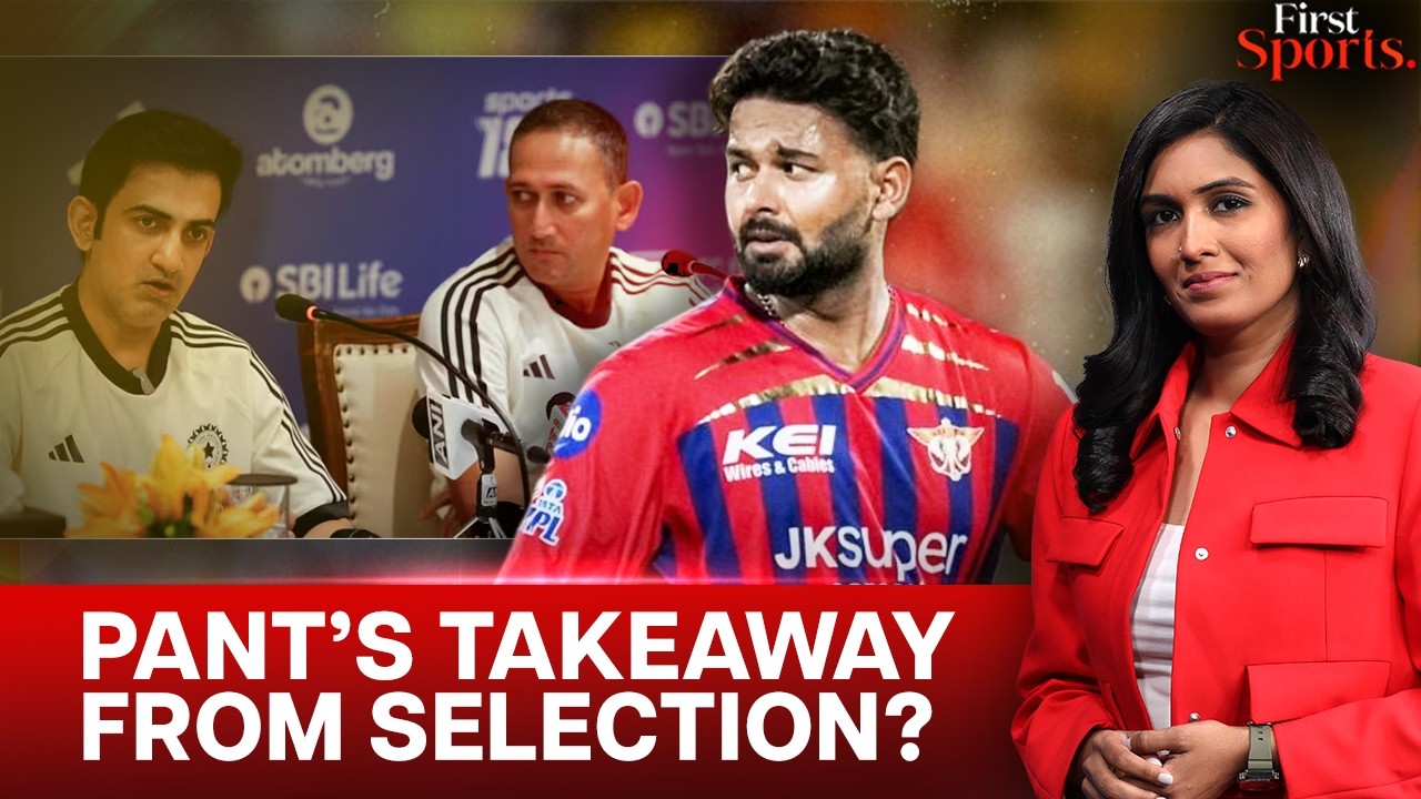 Pant Dropped From Test Vice-Captaincy: What Does It Mean? | First Sports With Rupha Ramani
