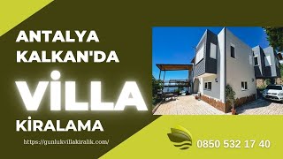 Antalya Günlük Kiralık Villa - 05326547009