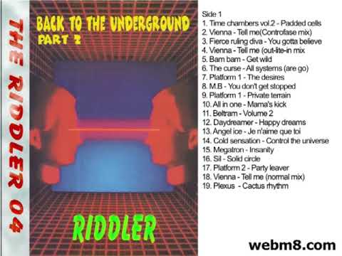 DJ Riddler tape 04 - tunes from 1991.  16/06/97