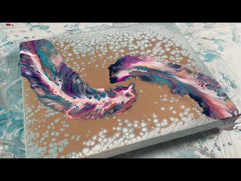 WILD & CRAZY PEARL CELL TECHNIQUE | PourCon 2023 Class Preview | Acrylic Pour Tutorial