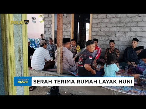BHABINKAMTIBMAS DESA BAGIK PAPAN LAKUKAN SERAH TERIMA RUMAH LAYAK HUNI UNTUK YATIM-PIATU