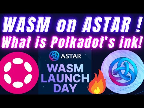 WASM Launching on Astar Network ! & Polkadot ink! Smart Contracts !