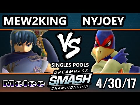 DHA 2017 SSBM - FOX MVG | Mew2King (Sheik, Marth) Vs. NYJoey (Falco) - Smash Melee