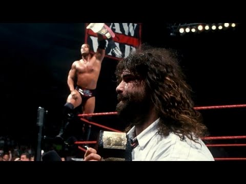 The Rock & Mankind Vs The Undertaker & The Big Show Part 2 - RAW IS WAR!