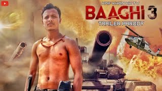 Download lagu Baaghi 3 Trailer Spoof | Tiger Shroff | Kaif Khan HK TV mp3