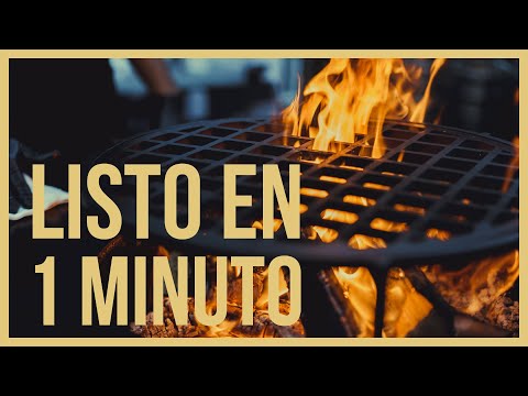Cómo PRENDER EL CARBÓN RÁPIDO Y FÁCIL | Listo en 1 MINUTO (Con aceite y servilletas)