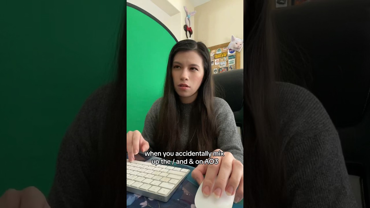 mixing up “/“ and “&” on AO3 #shorts #fandom #fanfiction