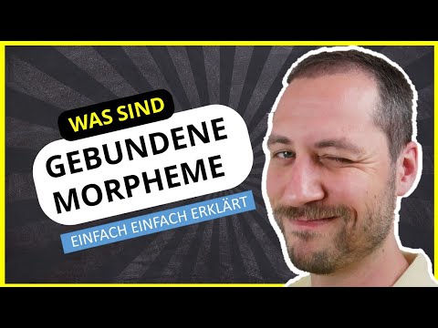 What are bound morphemes?