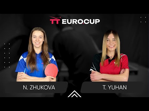 11:35 Nadiia Zhukova - Tetiana Yuhan 31.08.2024 TT Euro.Cup Women Ukraine Star. TABLE 3