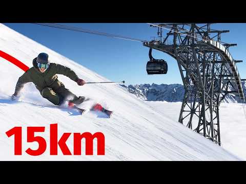 Longest Ski Run in Austria – Nonstop Carving (Glacier)