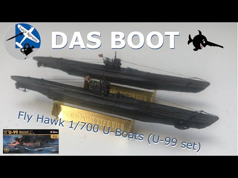Das Boot! - Build and Review Flyhawk 1/700 DKM U-Boat U-99