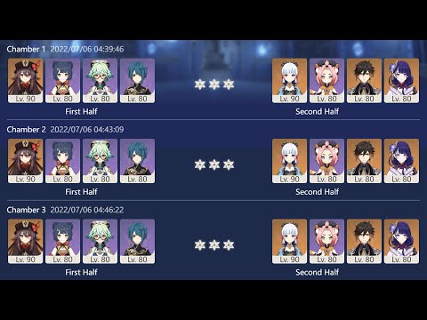 [067] Free Pilot Spiral Abyss 2.7 Phase 3 (Full Star AR 57 Asia)