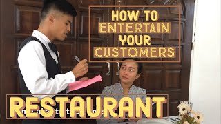How to entertain your customers | restaurant customer