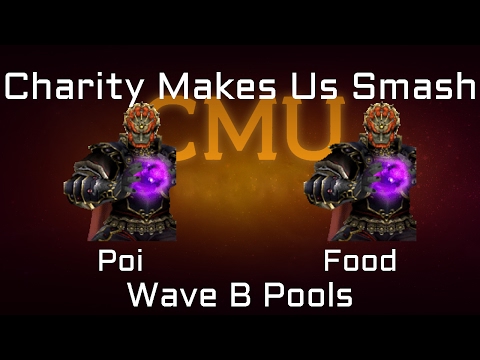 Charity Makes Us Smash Project M Wave B Pools -  Poi (Ganon/Ivy) vs. Food (Ganon)