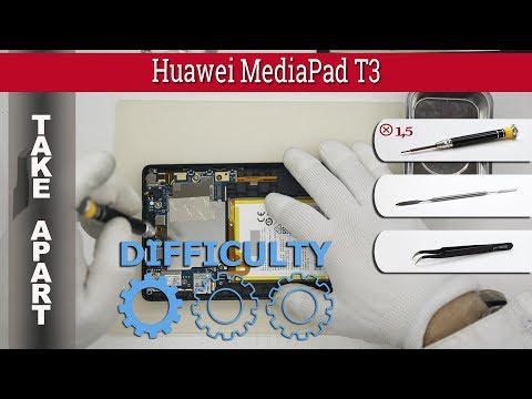Wie kann man 📱 Huawei MediaPad T3 (bg2-w09) zerlegen