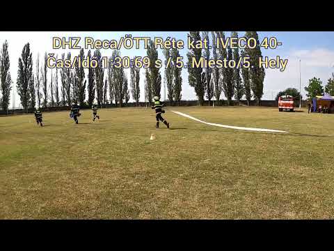 XV. Memoriál Váhovce 2022 - DHZ Reca / ÖTT Réte, kat. IVECO 40-