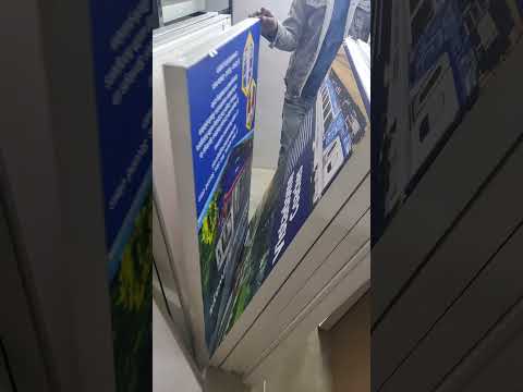 80mm Single Side Aluminium Fabric Light Box Profile