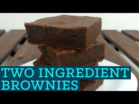 Healthy Brownies! 2 Ingredients! - Two Ingredient Takeover S01E04
