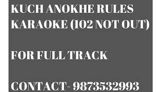 Kuch Anokhe Rules||(102 not out )||Arman Malik||Salim Sulaiman|| Karaoke||