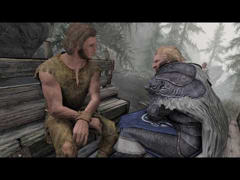 Skyrim Special Edition Gameplay Walkthrough 250 Mods - Part 1 - Escaping Helgen