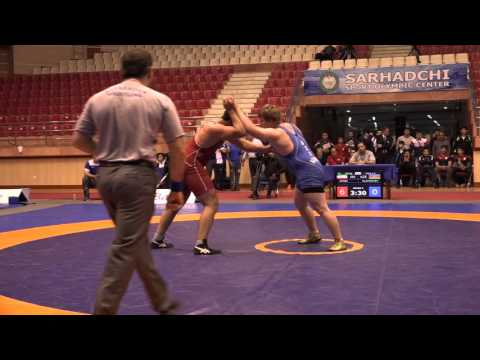 AWFCUP / Amir Reza Amiri (İRİ) - Alimagomed Alikhmoyev (AZE) FS juniors 120 kg final