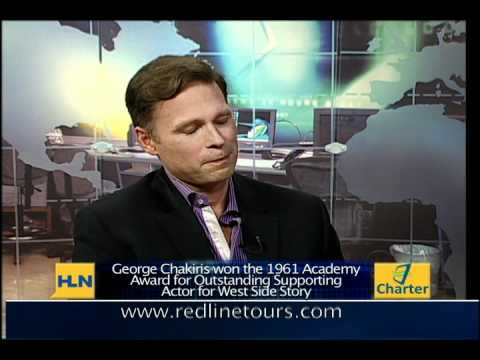 Brad Pomerance interviews Tony Hoover of Red Line Tours Hollywood on Headline News