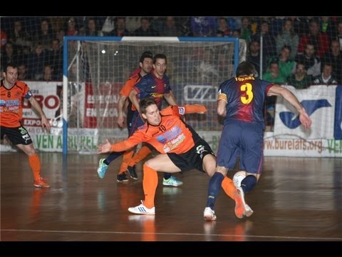 LNFS Temp. 12/13 - Jornada 18. Burela Pescados Rubén - FC Barcelona Alusport