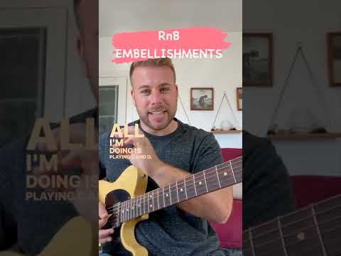 Chord Embellishments in R&B and Neo Soul [Guitar Tip] #shorts