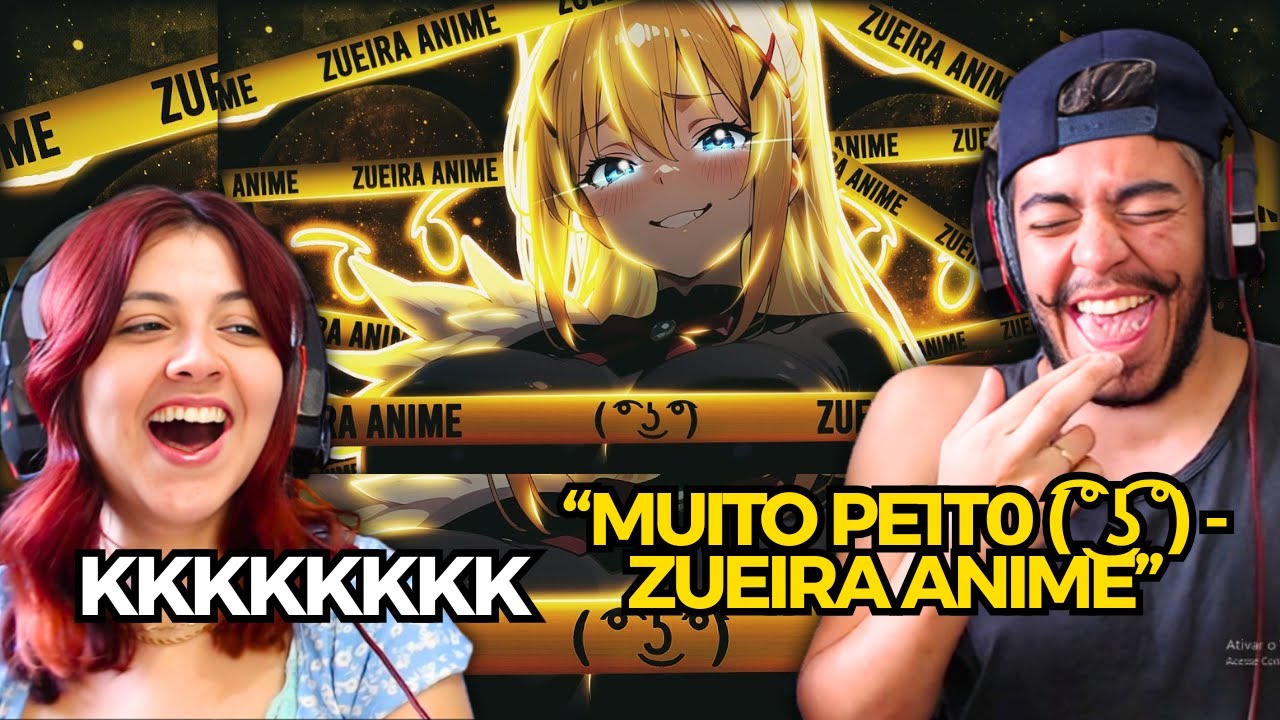 MUITO PEITO ( ͡° ͜ʖ ͡°) - ZUEIRA ANIME Akachi BR | REACT