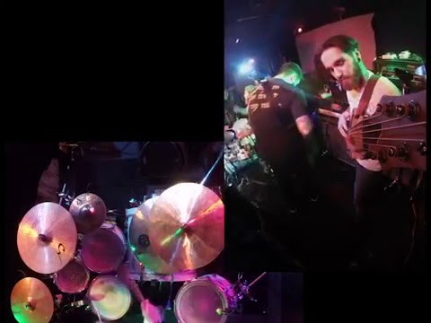 Serpens Cauda Live @ Diamondz  Jerome, ID 12/07/2015 GoPro Bass and Drum cam