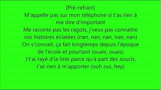 PLK - Calme (Paroles/Lyrics)