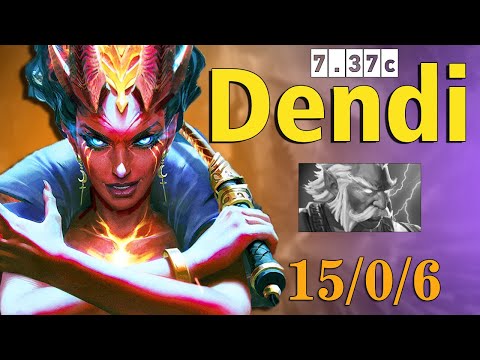 Dendi Queen of Pain 7.37c | Dota 2