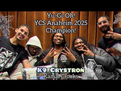 Yu-Gi-Oh! YCS Anaheim 2025 Champion - Kamal Crooks - K9 Crystron