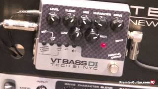 Video thumbnail for NAMM '13 - Tech 21 Blonde Deluxe and VT Bass DI by Premier Guitar