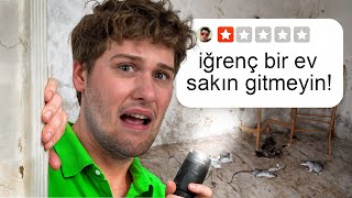 EN DÜŞÜK PUANLI AİRBNB'ler! (Kiralık Ev)