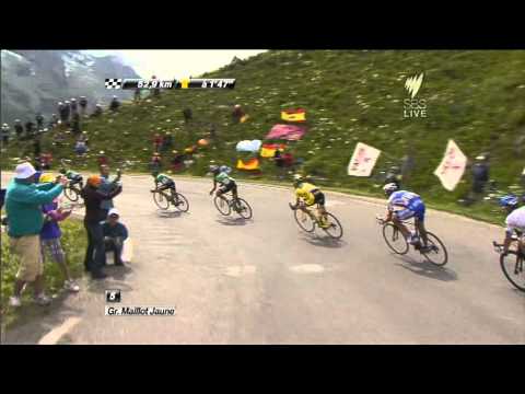 Tour de France Col du Galibier Descent