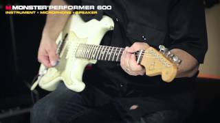 Video thumbnail for Doug Doppler + Monster Cable Performer 600 demo by Monster Products
