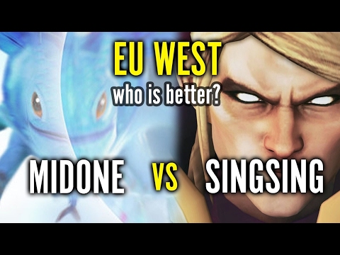 MidOne Puck in Europe vs Singsing Invoker - Who is better?