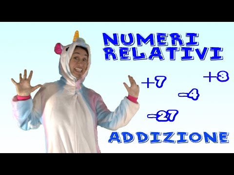 Addizione di numeri relativi