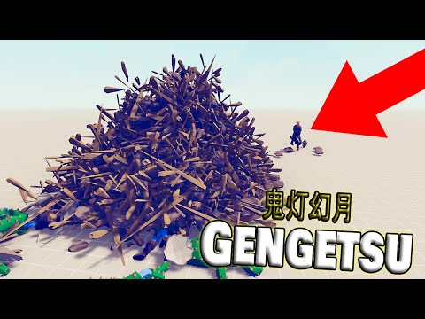 Deaths by Clams! Gengetsu(NARUTO) vs Every Faction - TABS Unit Creator Update