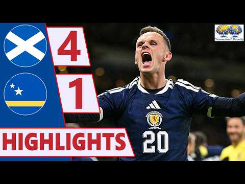 Scotland 4-1 Curacao