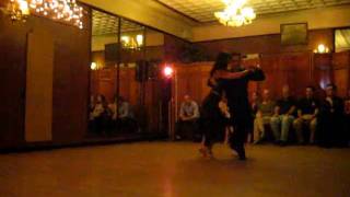 Oscar Mandagaran and Georgina Vargas @ Dance Tango Milonga NYC 2010