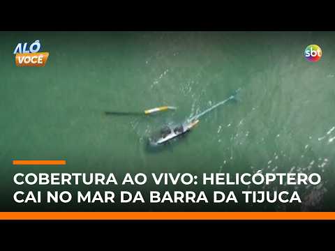 Helicoptero cai no RJ