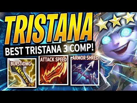 THE BEST TRISTANA 3 COMP FOR WINS in TFT SET 16! - Ranked Meta 16.1C | Teamfight Tactics Guide