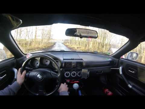 Toyota MR2ZZ J.Buchowski - RallySprint Milano 4/2016 - przejazd 3 najszybszy