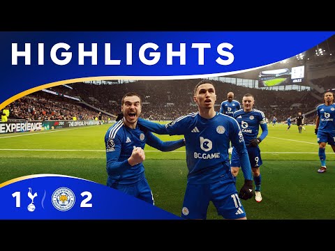 COMEBACK KINGS 👑 | Tottenham 1 Leicester City 2