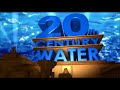 20th Century Water Logo Matt Hoecker Style